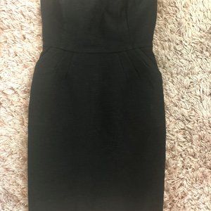 Lilly Pulitzer black strapless dress